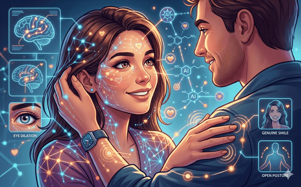 Lenguaje corporal de una mujer enamorada: Guía de neurociencia y microexpresiones que nadie te explica